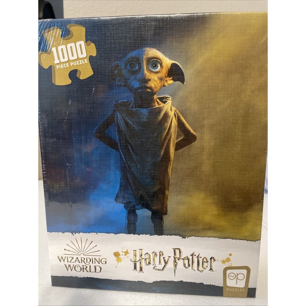 Harry Potter Dobby Wizarding World 1000 Piece Puzzle USAopoly 19x27 NEW SEALED